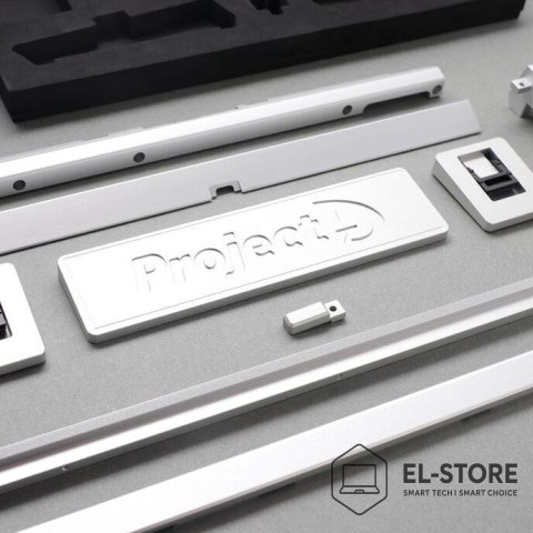 Ducky Ducky Outlaw 65 klawiatura Uniwersalne USB US English Srebrny
