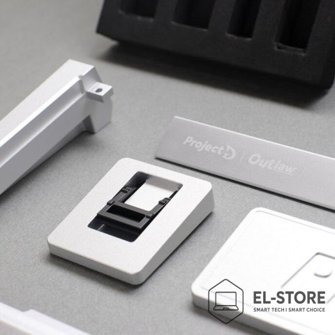 Ducky Ducky Outlaw 65 klawiatura Uniwersalne USB US English Srebrny
