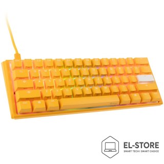 Ducky Klawiatura gamingowa Ducky One 3 MINI Yellow GATA-1746 RGB LED - MX-Clear (US)