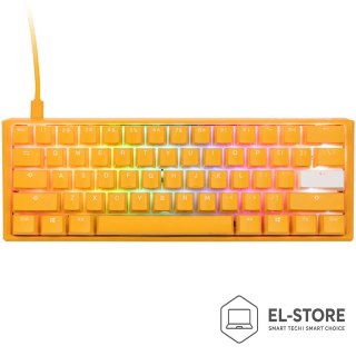 Ducky Klawiatura gamingowa Ducky One 3 MINI Yellow GATA-1746 RGB LED - MX-Clear (US)