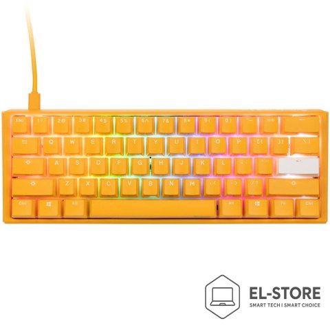 Ducky Klawiatura gamingowa Ducky One 3 MINI Yellow GATA-1746 RGB LED - MX-Clear (US)