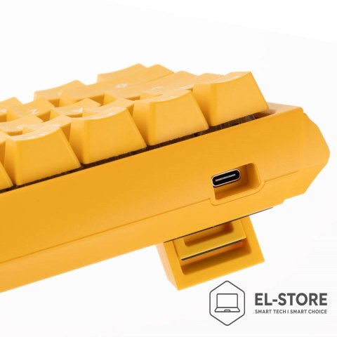 Ducky Klawiatura gamingowa Ducky One 3 MINI Yellow GATA-1746 RGB LED - MX-Clear (US)