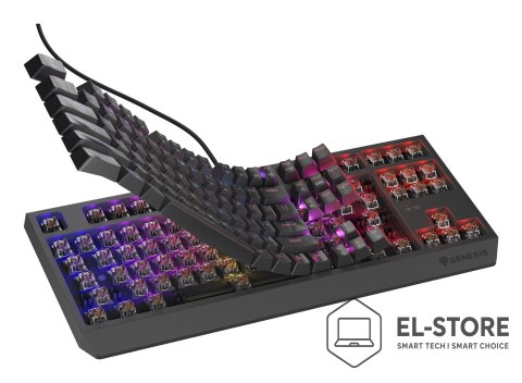GENESIS GENESIS Thor 230 TKL klawiatura Gaming USB QWERTY US English Czarny