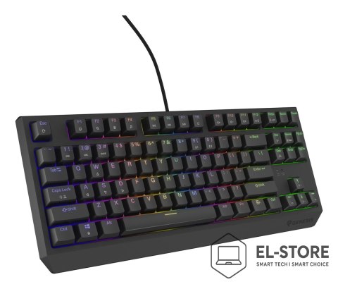 GENESIS GENESIS Thor 230 TKL klawiatura Gaming USB QWERTY US English Czarny