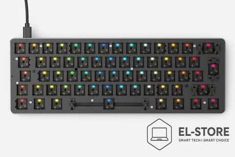 GLORIOUS Glorious PC Gaming Race GMMK - ISO Compact klawiatura Czarny