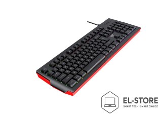 HAVIT Klawiatura gamingowa Havit KB866L (czarno-czerwony)