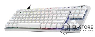Logitech Klawiatura Logitech G PRO X TKL Rapid White