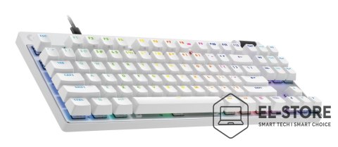 Logitech Klawiatura Logitech G PRO X TKL Rapid White