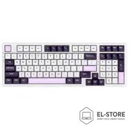VGN VGN V98 Pro Gaming Tastatur, Crystal Wine - Blackcurrant (US)