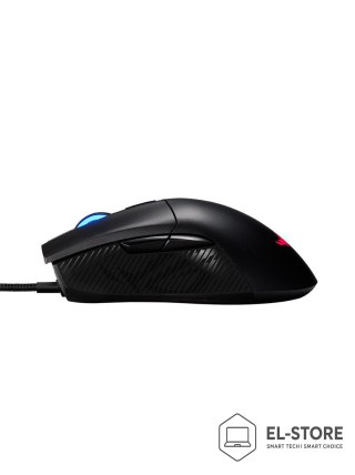 ASUS ASUS ROG Gladius II Core myszka Gaming Po prawej stronie USB Typu-A Optyczny 6200 DPI