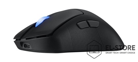 ASUS ASUS ROG Keris II Ace Wireless AimPoint Black myszka Gaming Po prawej stronie RF Wireless + Bluetooth + USB Type-A Optyczny 4200