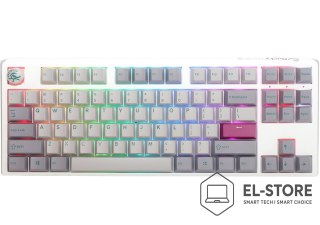 Ducky Ducky One 3 TKL Mist Grey klawiatura Gaming USB US English Szary