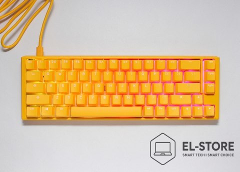 Ducky Ducky One 3 Yellow SF klawiatura Gaming USB QWERTY US English Żółty