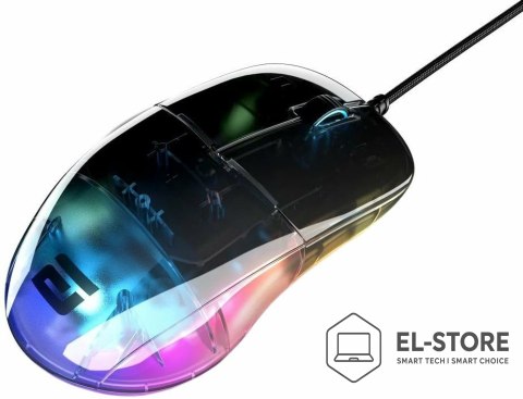 Endgame Gear Mysz gamingowa Endgame Gear XM1 RGB Po prawej stronie USB Typu-A Optyczny 16000 DPI