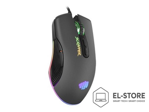 FURY FURY MYSZ DLA GRACZY SCRAPPER 6400DPI RGB NFU-1699