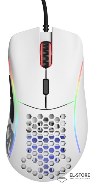 GLORIOUS GLORIOUS MYSZ PC RACE MODEL D GAMING WHITE MATOWA