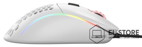 GLORIOUS GLORIOUS MYSZ PC RACE MODEL D GAMING WHITE MATOWA