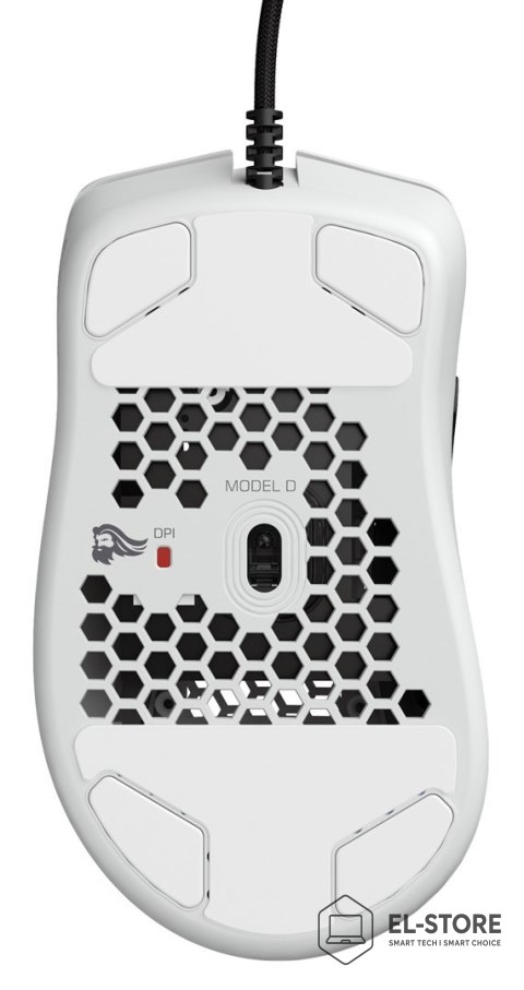 GLORIOUS GLORIOUS MYSZ PC RACE MODEL D GAMING WHITE MATOWA