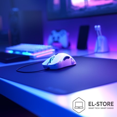 GLORIOUS GLORIOUS MYSZ PC RACE MODEL D GAMING WHITE MATOWA
