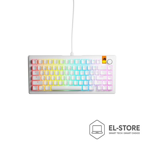 GLORIOUS Glorious Gaming GMMK 3 HE 75% Prebuilt klawiatura USB QWERTY US English Biały