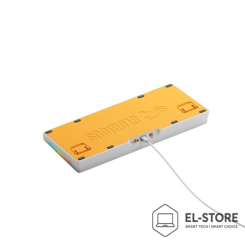 GLORIOUS Glorious Gaming GMMK 3 HE 75% Prebuilt klawiatura USB QWERTY US English Biały