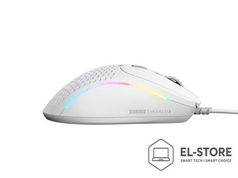 GLORIOUS Glorious Gaming Glorious Model D 2 Gaming-Maus - weiß