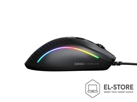 GLORIOUS Glorious PC Gaming Race Model D 2 myszka Uniwersalne Oburęczny USB Typu-A Optyczny 26000 DPI