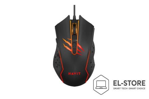 HAVIT Mysz gamingowa Havit MS1027 (czarny)