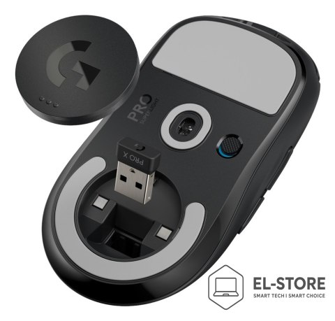 Logitech Logitech G Pro X Superlight myszka Gaming Po prawej stronie RF Wireless 25600 DPI