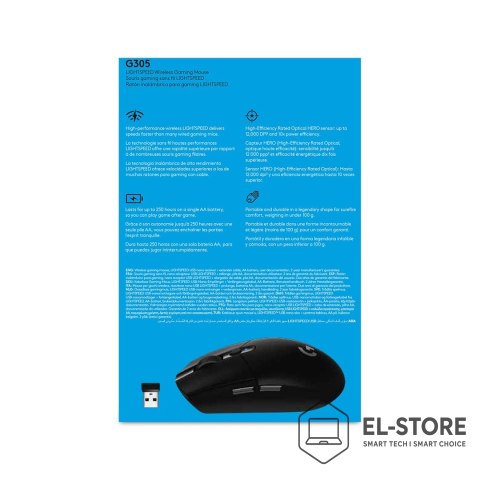 Logitech MYSZ LOGITECH G305 LIGHTSPEED