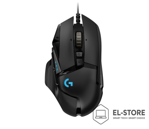 Logitech Mysz Logitech G502 Gaming HERO EU 910-005471 (optyczna; 16000 DPI; kolor czarny)