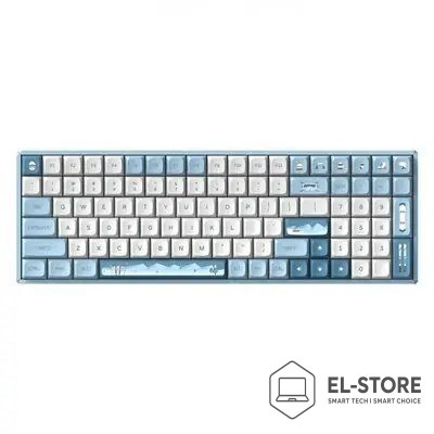 No name Bezprzewodowa klawiatura do gier IQUNIX F97 Wintertide, RGB - MX Brown Switchs (USA)