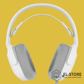 No name GAMIAC HS71 Zestaw słuchawkowy Przewodowa Opaska na głowę Gaming USB Type-C Biały