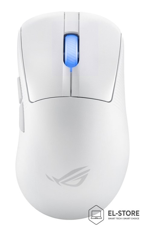 ASUS ASUS ROG Keris II Ace Wireless AimPoint White myszka Gaming Po prawej stronie RF Wireless + Bluetooth + USB Type-A Optyczny 4200