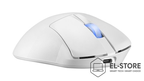 ASUS ASUS ROG Keris II Ace Wireless AimPoint White myszka Gaming Po prawej stronie RF Wireless + Bluetooth + USB Type-A Optyczny 4200