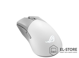 ASUS Mysz Asus ASUS ROG Gladius III Wireless Aimpoint White Prawa RF Wireless + Bluetooth + USB Type-A Optyczny 36000 DPI