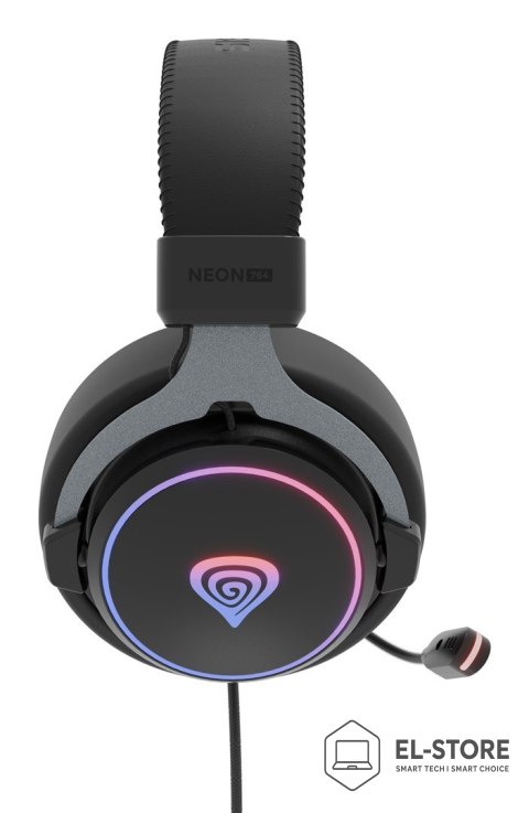 GENESIS GENESIS NSG-2169 słuchawki/zestaw słuchawkowy Przewodowa Opaska na głowę Gaming USB Typu-A Czarny