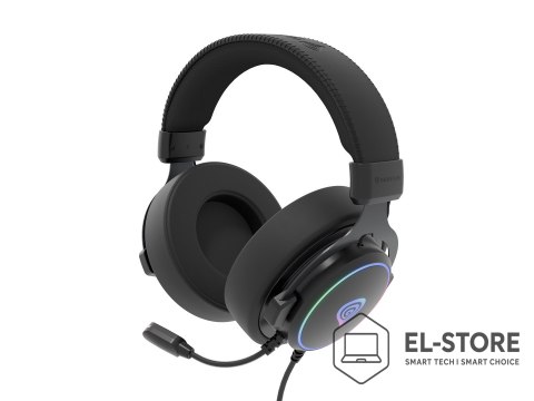 GENESIS GENESIS NSG-2169 słuchawki/zestaw słuchawkowy Przewodowa Opaska na głowę Gaming USB Typu-A Czarny