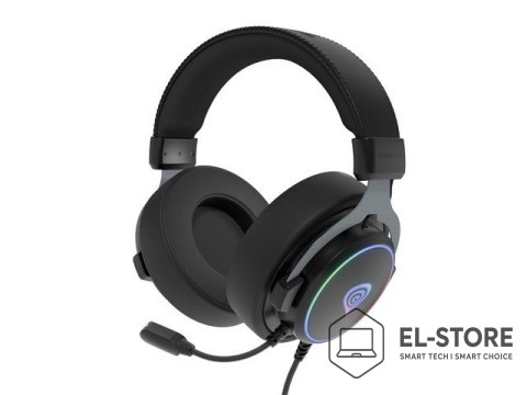 GENESIS GENESIS NSG-2169 słuchawki/zestaw słuchawkowy Przewodowa Opaska na głowę Gaming USB Typu-A Czarny