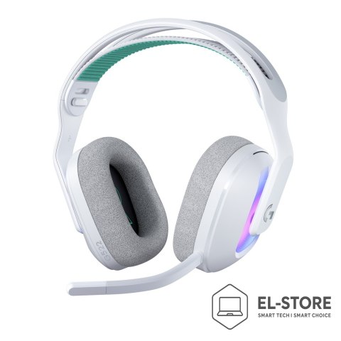 Logitech Logitech G G522 Lightspeed Zestaw słuchawkowy Bezprzewodowy Opaska na głowę Gaming USB Type-C Bluetooth Biały
