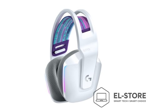Logitech Słuchawki Logitech G733 Lightspeed Białe