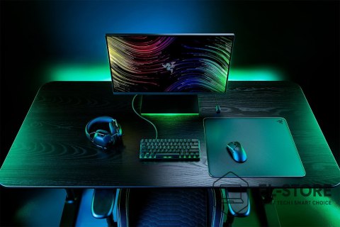 RAZER Myszka Razer Atlas szkło hartowane duże czarne