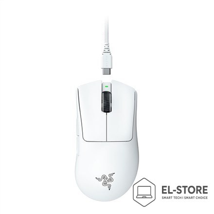 RAZER Razer DeathAdder V3 Pro myszka Gaming Po prawej stronie RF Wireless + USB Type-C Optyczny 30000 DPI
