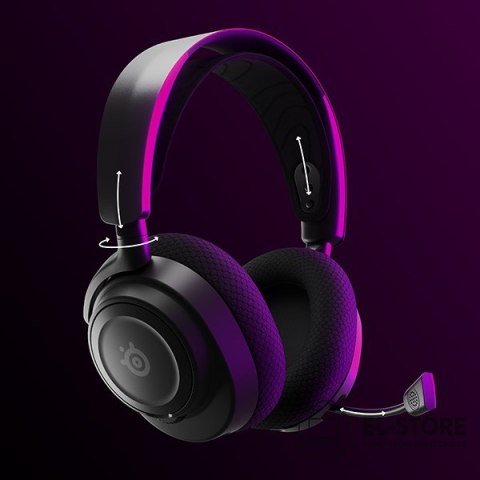 SteelSeries Słuchawki SteelSeries Arctis Nova 7 Czarne (61553)