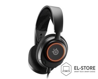 SteelSeries Słuchawki Steelseries Arctis Nova 3 61631 USB Type-C Czarne