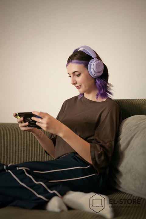 SteelSeries Słuchawki Steelseries Arctis Nova 3P Wireless do Playstation, Levander