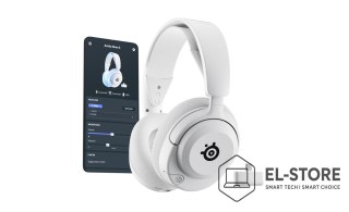 SteelSeries Słuchawki Steelseries Arctis Nova 5P Wireless Zestaw słuchawkowy Bezprzewodowy Opaska na głowę Gaming USB Type-C Bluetooth Biały
