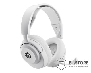 SteelSeries Słuchawki Steelseries Arctis Nova 5P Wireless Zestaw słuchawkowy Bezprzewodowy Opaska na głowę Gaming USB Type-C Bluetooth Biały