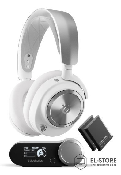 SteelSeries Steelseries 61524 słuchawki/zestaw słuchawkowy Przewodowa Opaska na głowę Gaming USB Type-C Biały