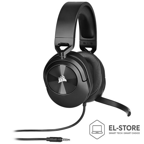 Corsair Corsair HS55 STEREO Zestaw słuchawkowy Przewodowa Ręczny Gaming Węgiel